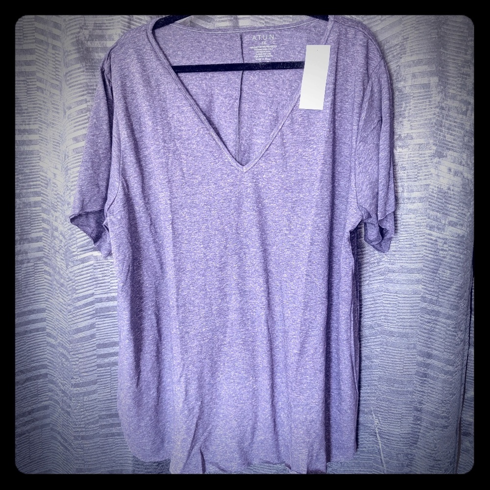 3x ATUN short sleeve v neck tees